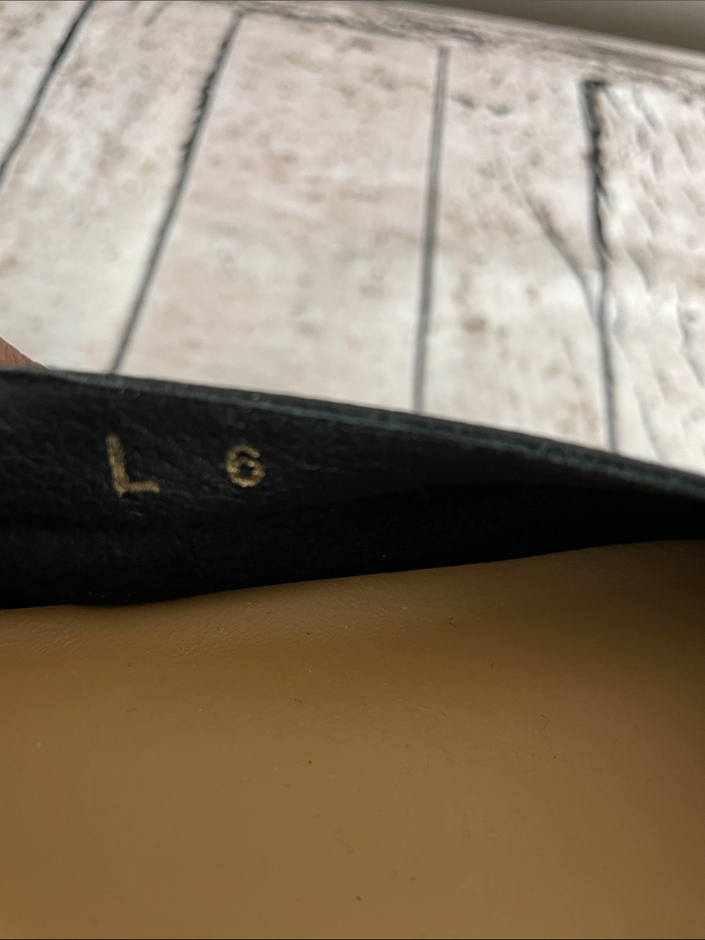Everlane The Day Glove Minimalist Round Toe Black Slip-On Women's 6 Ballet Flats - Picture 6 of 8
